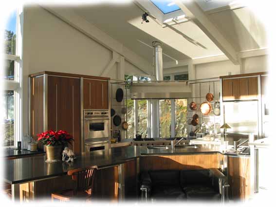 Nussbaum Kueche auf Vancuver Island