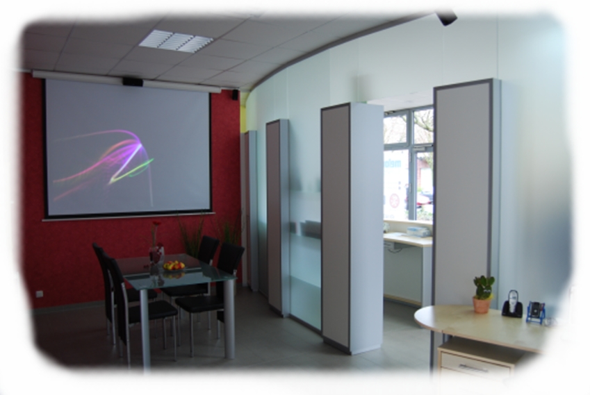 Besprechungsraum Trennwand