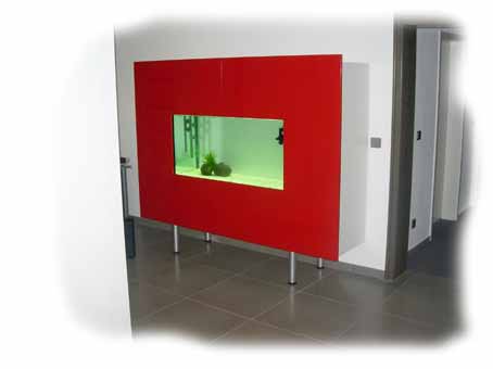 Aquariumschrank hochglanz lackiert