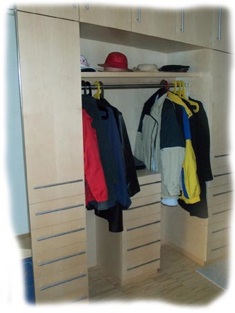 Garderobe Mittelteil